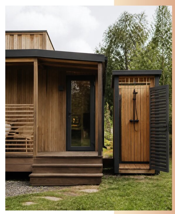 Дачные домики с душем в Прокопьевске по цене от 186066 р. | БытовкаПрофи-Прк