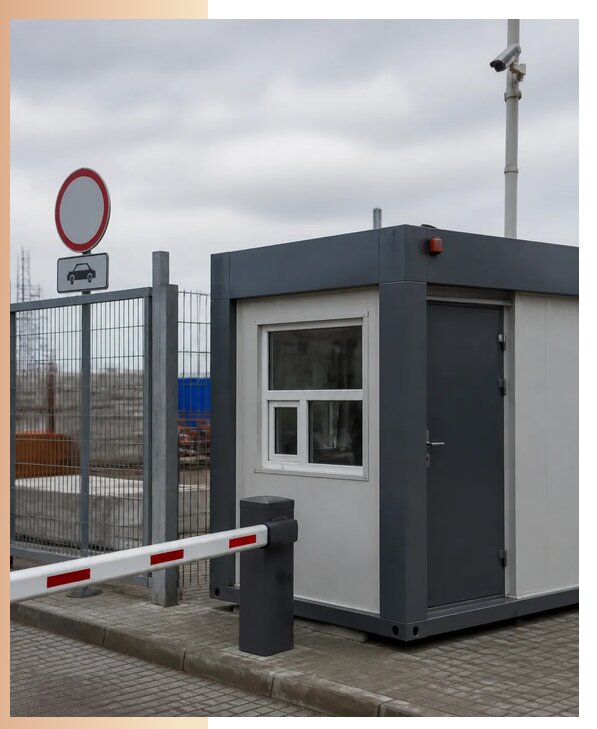 Изготовление и аренда утепленных вагончиков КПП в Прокопьевске